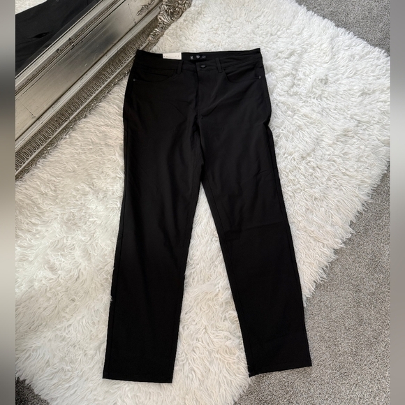 Member's Mark Men's Travel 5 Pocket Pant. Color: Black. Size 32x30. New.Hidden - Picture 1 of 5